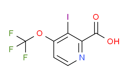 AM199525 | 1804298-21-2 | 3-Iodo-4-(trifluoromethoxy)pyridine-2-carboxylic acid