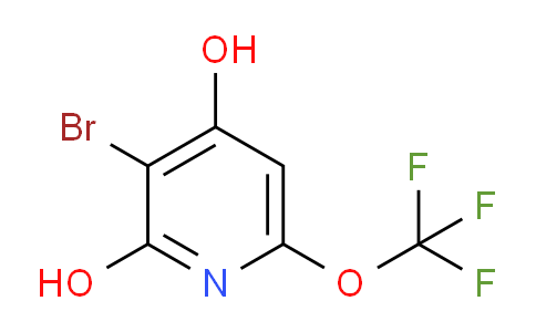 AM199535 | 1804556-45-3 | 3-Bromo-2,4-dihydroxy-6-(trifluoromethoxy)pyridine