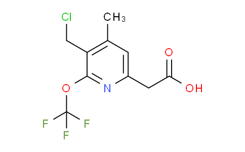 AM199537 | 1361771-12-1 | 3-(Chloromethyl)-4-methyl-2-(trifluoromethoxy)pyridine-6-acetic acid