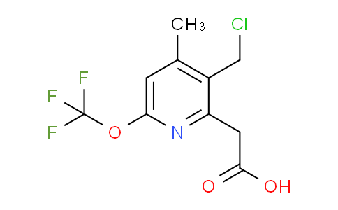 AM199538 | 1361916-92-8 | 3-(Chloromethyl)-4-methyl-6-(trifluoromethoxy)pyridine-2-acetic acid