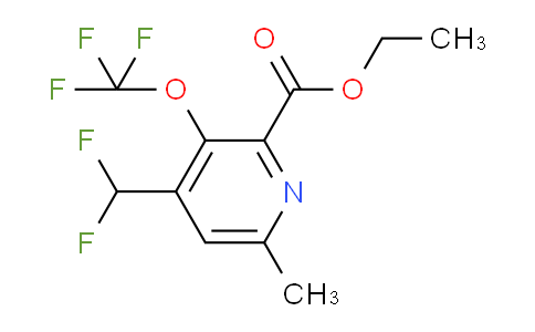 AM199539 | 1361911-70-7 | Ethyl 4-(difluoromethyl)-6-methyl-3-(trifluoromethoxy)pyridine-2-carboxylate