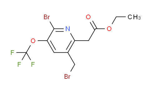AM19954 | 1806198-75-3 | Ethyl 2-bromo-5-(bromomethyl)-3-(trifluoromethoxy)pyridine-6-acetate