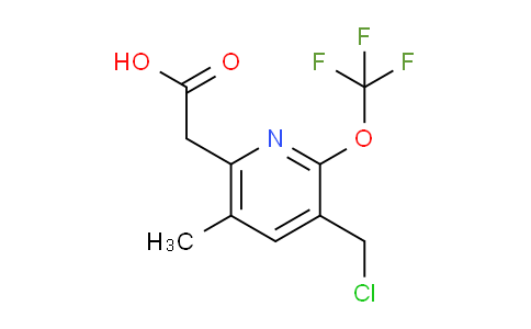 AM199541 | 1361913-07-6 | 3-(Chloromethyl)-5-methyl-2-(trifluoromethoxy)pyridine-6-acetic acid