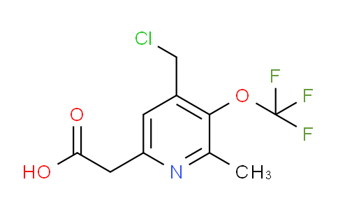 AM199543 | 1361818-84-9 | 4-(Chloromethyl)-2-methyl-3-(trifluoromethoxy)pyridine-6-acetic acid