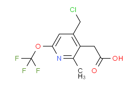 AM199544 | 1361791-08-3 | 4-(Chloromethyl)-2-methyl-6-(trifluoromethoxy)pyridine-3-acetic acid