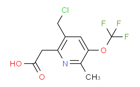 AM199548 | 1361710-92-0 | 5-(Chloromethyl)-2-methyl-3-(trifluoromethoxy)pyridine-6-acetic acid