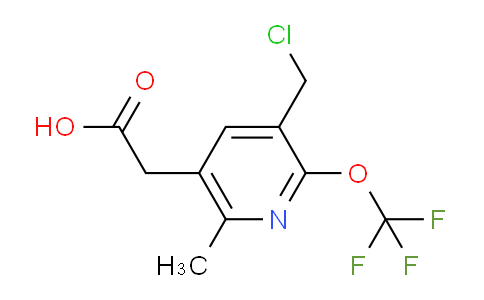 AM199550 | 1361818-91-8 | 3-(Chloromethyl)-6-methyl-2-(trifluoromethoxy)pyridine-5-acetic acid