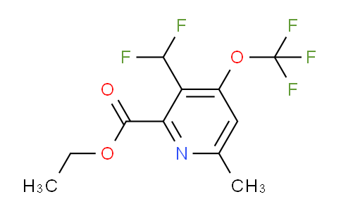 AM199555 | 1361791-50-5 | Ethyl 3-(difluoromethyl)-6-methyl-4-(trifluoromethoxy)pyridine-2-carboxylate