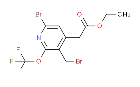 AM19957 | 1804446-29-4 | Ethyl 6-bromo-3-(bromomethyl)-2-(trifluoromethoxy)pyridine-4-acetate