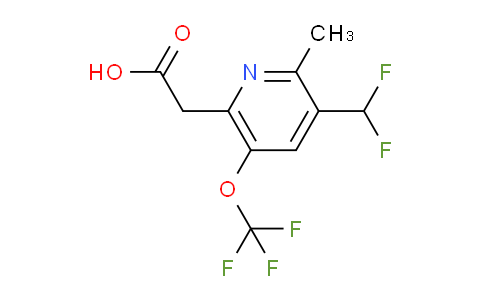 AM199575 | 1361810-17-4 | 3-(Difluoromethyl)-2-methyl-5-(trifluoromethoxy)pyridine-6-acetic acid