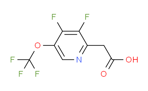 3,4-Difluoro-5-(trifluoromethoxy)pyridine-2-acetic acid