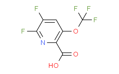 2,3-Difluoro-5-(trifluoromethoxy)pyridine-6-carboxylic acid
