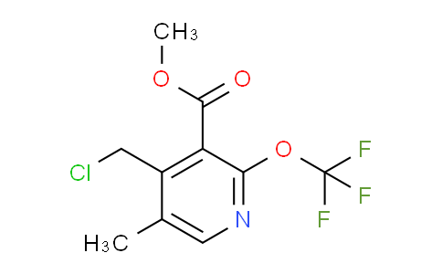AM199588 | 1361807-77-3 | Methyl 4-(chloromethyl)-5-methyl-2-(trifluoromethoxy)pyridine-3-carboxylate