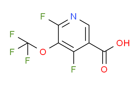 2,4-Difluoro-3-(trifluoromethoxy)pyridine-5-carboxylic acid