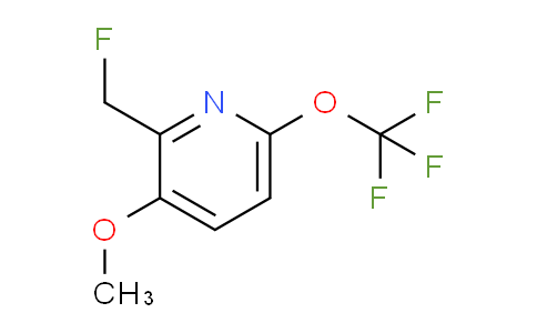 2-(Fluoromethyl)-3-methoxy-6-(trifluoromethoxy)pyridine