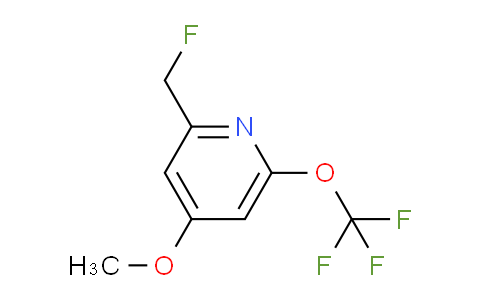 2-(Fluoromethyl)-4-methoxy-6-(trifluoromethoxy)pyridine
