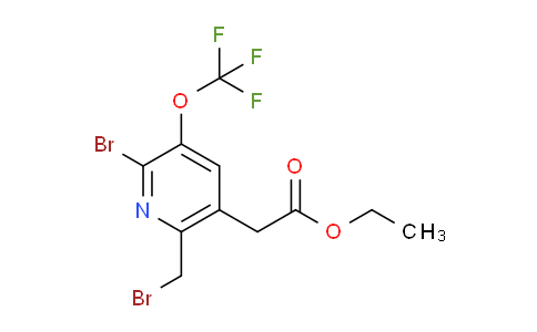 AM19960 | 1804446-39-6 | Ethyl 2-bromo-6-(bromomethyl)-3-(trifluoromethoxy)pyridine-5-acetate