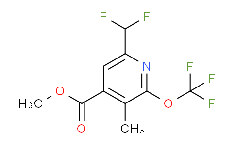 AM199616 | 1361888-18-7 | Methyl 6-(difluoromethyl)-3-methyl-2-(trifluoromethoxy)pyridine-4-carboxylate