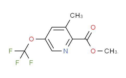 AM199617 | 1315362-34-5 | Methyl 3-methyl-5-(trifluoromethoxy)pyridine-2-carboxylate