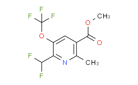 AM199618 | 1361919-89-2 | Methyl 2-(difluoromethyl)-6-methyl-3-(trifluoromethoxy)pyridine-5-carboxylate