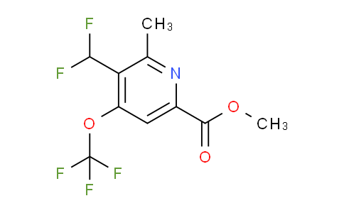 AM199625 | 1361888-23-4 | Methyl 3-(difluoromethyl)-2-methyl-4-(trifluoromethoxy)pyridine-6-carboxylate