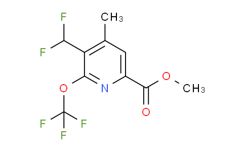 AM199630 | 1361774-93-7 | Methyl 3-(difluoromethyl)-4-methyl-2-(trifluoromethoxy)pyridine-6-carboxylate