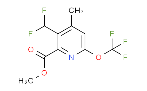 AM199632 | 1361776-55-7 | Methyl 3-(difluoromethyl)-4-methyl-6-(trifluoromethoxy)pyridine-2-carboxylate