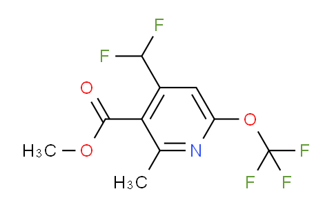 AM199640 | 1361791-01-6 | Methyl 4-(difluoromethyl)-2-methyl-6-(trifluoromethoxy)pyridine-3-carboxylate