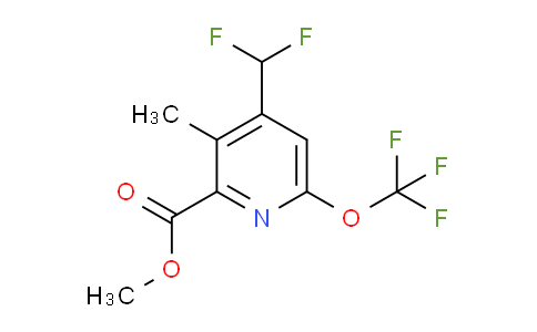 AM199643 | 1361775-00-9 | Methyl 4-(difluoromethyl)-3-methyl-6-(trifluoromethoxy)pyridine-2-carboxylate