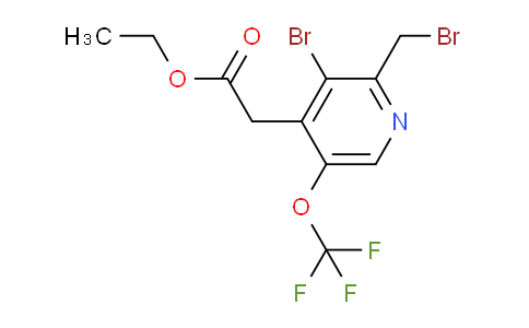 AM19967 | 1803614-08-5 | Ethyl 3-bromo-2-(bromomethyl)-5-(trifluoromethoxy)pyridine-4-acetate