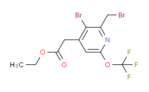 AM19969 | 1806205-68-4 | Ethyl 3-bromo-2-(bromomethyl)-6-(trifluoromethoxy)pyridine-4-acetate