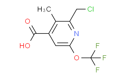 AM199695 | 1361921-24-5 | 2-(Chloromethyl)-3-methyl-6-(trifluoromethoxy)pyridine-4-carboxylic acid