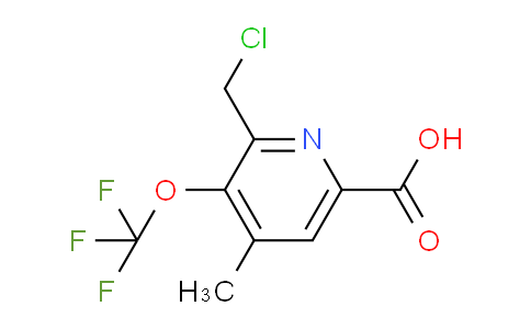 AM199697 | 1361795-99-4 | 2-(Chloromethyl)-4-methyl-3-(trifluoromethoxy)pyridine-6-carboxylic acid