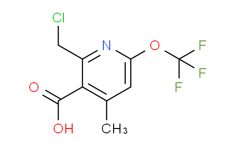 AM199699 | 1361807-31-9 | 2-(Chloromethyl)-4-methyl-6-(trifluoromethoxy)pyridine-3-carboxylic acid