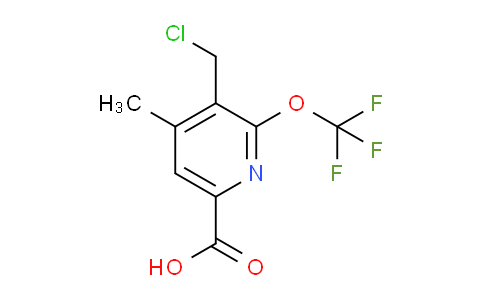 AM199711 | 1361892-06-9 | 3-(Chloromethyl)-4-methyl-2-(trifluoromethoxy)pyridine-6-carboxylic acid