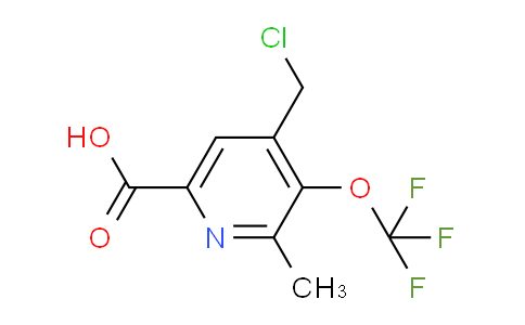 AM199717 | 1361739-74-3 | 4-(Chloromethyl)-2-methyl-3-(trifluoromethoxy)pyridine-6-carboxylic acid