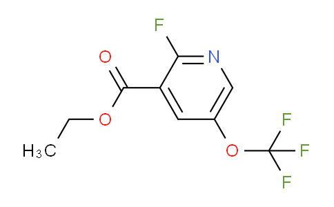 Ethyl 2-fluoro-5-(trifluoromethoxy)pyridine-3-carboxylate