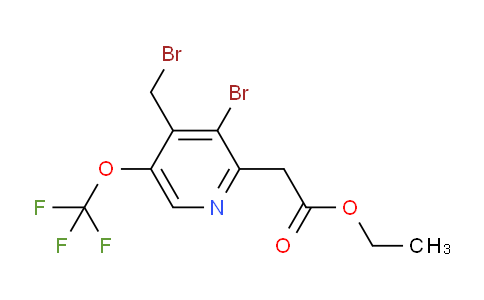 AM19973 | 1806198-81-1 | Ethyl 3-bromo-4-(bromomethyl)-5-(trifluoromethoxy)pyridine-2-acetate
