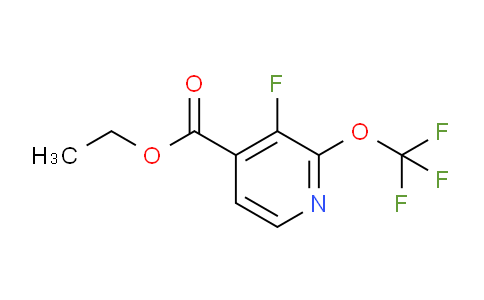 Ethyl 3-fluoro-2-(trifluoromethoxy)pyridine-4-carboxylate