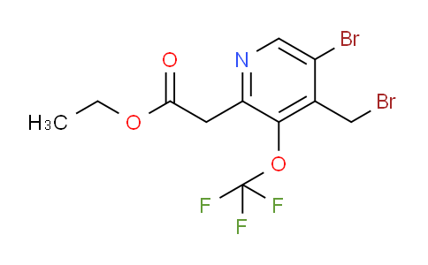 AM19974 | 1803916-99-5 | Ethyl 5-bromo-4-(bromomethyl)-3-(trifluoromethoxy)pyridine-2-acetate