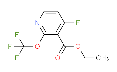 Ethyl 4-fluoro-2-(trifluoromethoxy)pyridine-3-carboxylate