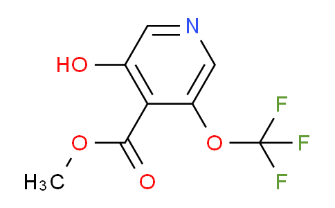 Methyl 3-hydroxy-5-(trifluoromethoxy)pyridine-4-carboxylate