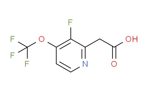 3-Fluoro-4-(trifluoromethoxy)pyridine-2-acetic acid