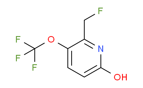 2-(Fluoromethyl)-6-hydroxy-3-(trifluoromethoxy)pyridine