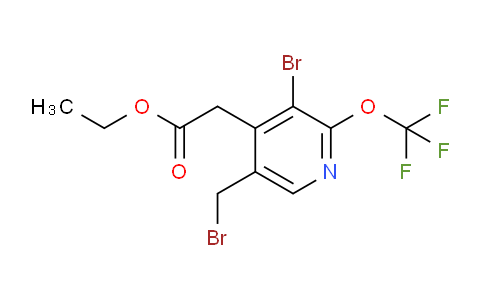 AM19977 | 1806198-86-6 | Ethyl 3-bromo-5-(bromomethyl)-2-(trifluoromethoxy)pyridine-4-acetate