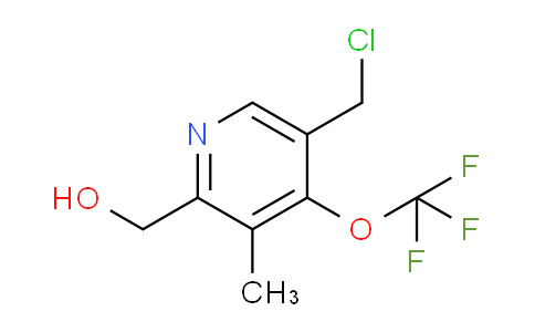 5-(Chloromethyl)-3-methyl-4-(trifluoromethoxy)pyridine-2-methanol