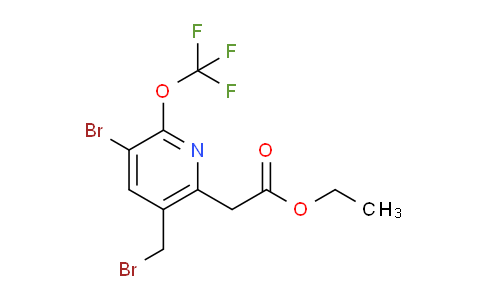 AM19978 | 1804654-06-5 | Ethyl 3-bromo-5-(bromomethyl)-2-(trifluoromethoxy)pyridine-6-acetate