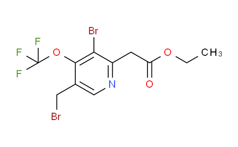 AM19979 | 1806084-73-0 | Ethyl 3-bromo-5-(bromomethyl)-4-(trifluoromethoxy)pyridine-2-acetate