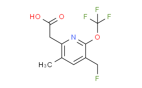 AM199795 | 1361915-79-8 | 3-(Fluoromethyl)-5-methyl-2-(trifluoromethoxy)pyridine-6-acetic acid