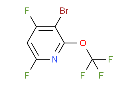3-Bromo-4,6-difluoro-2-(trifluoromethoxy)pyridine